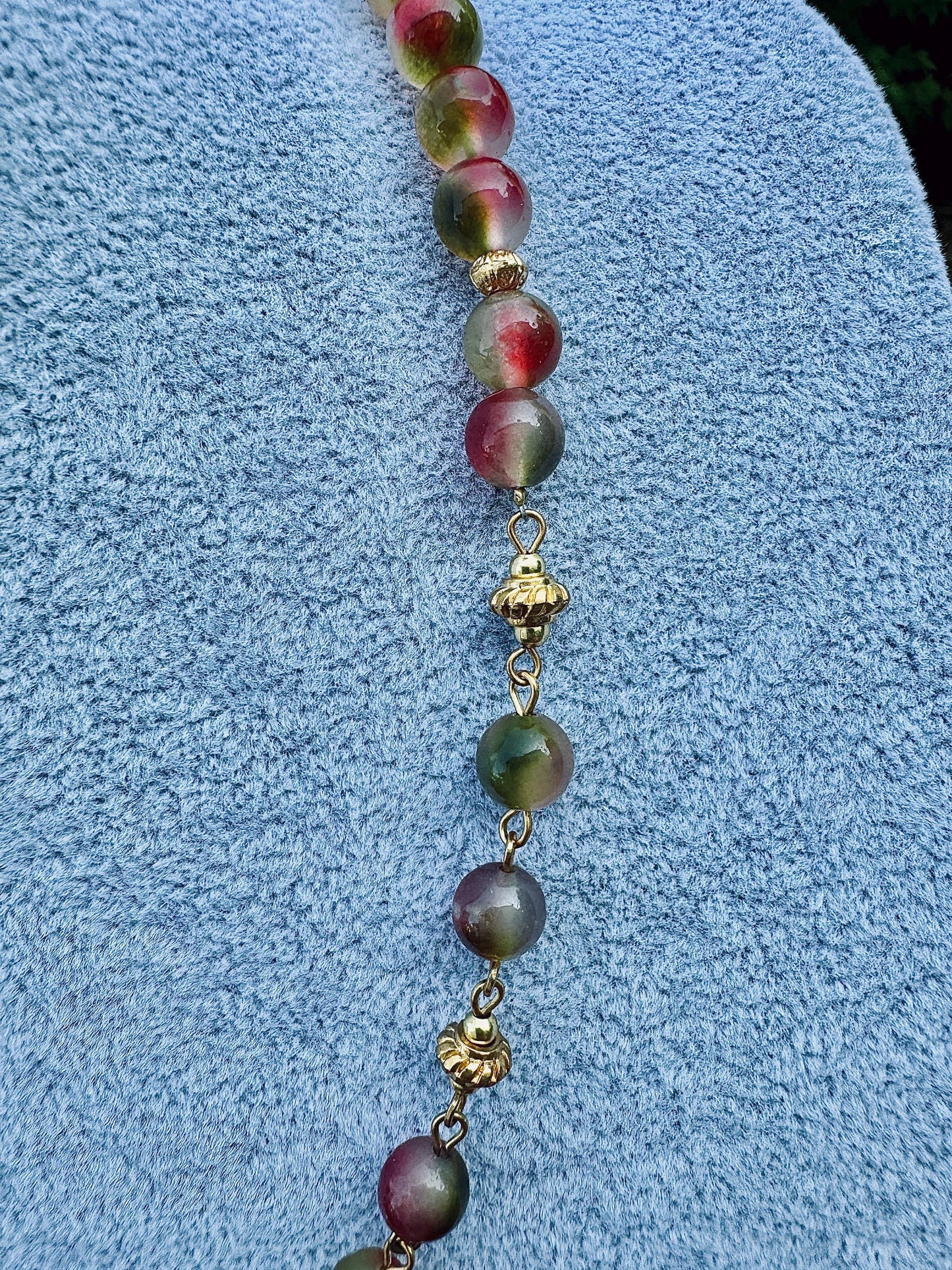 Collier agate pierre semi précieuse - Creation by L