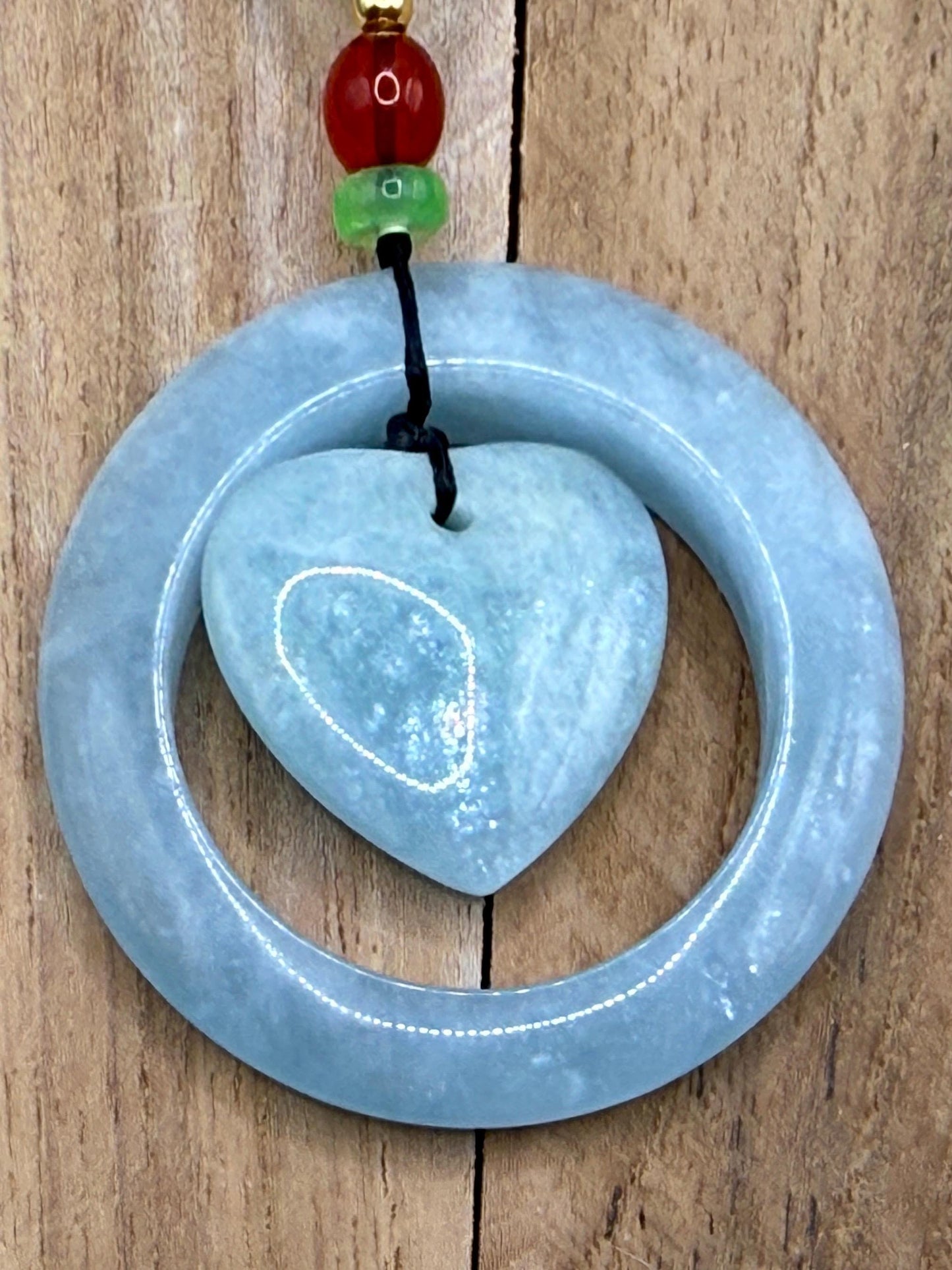 Collier en aigue marine pierre naturelle semi précieuse