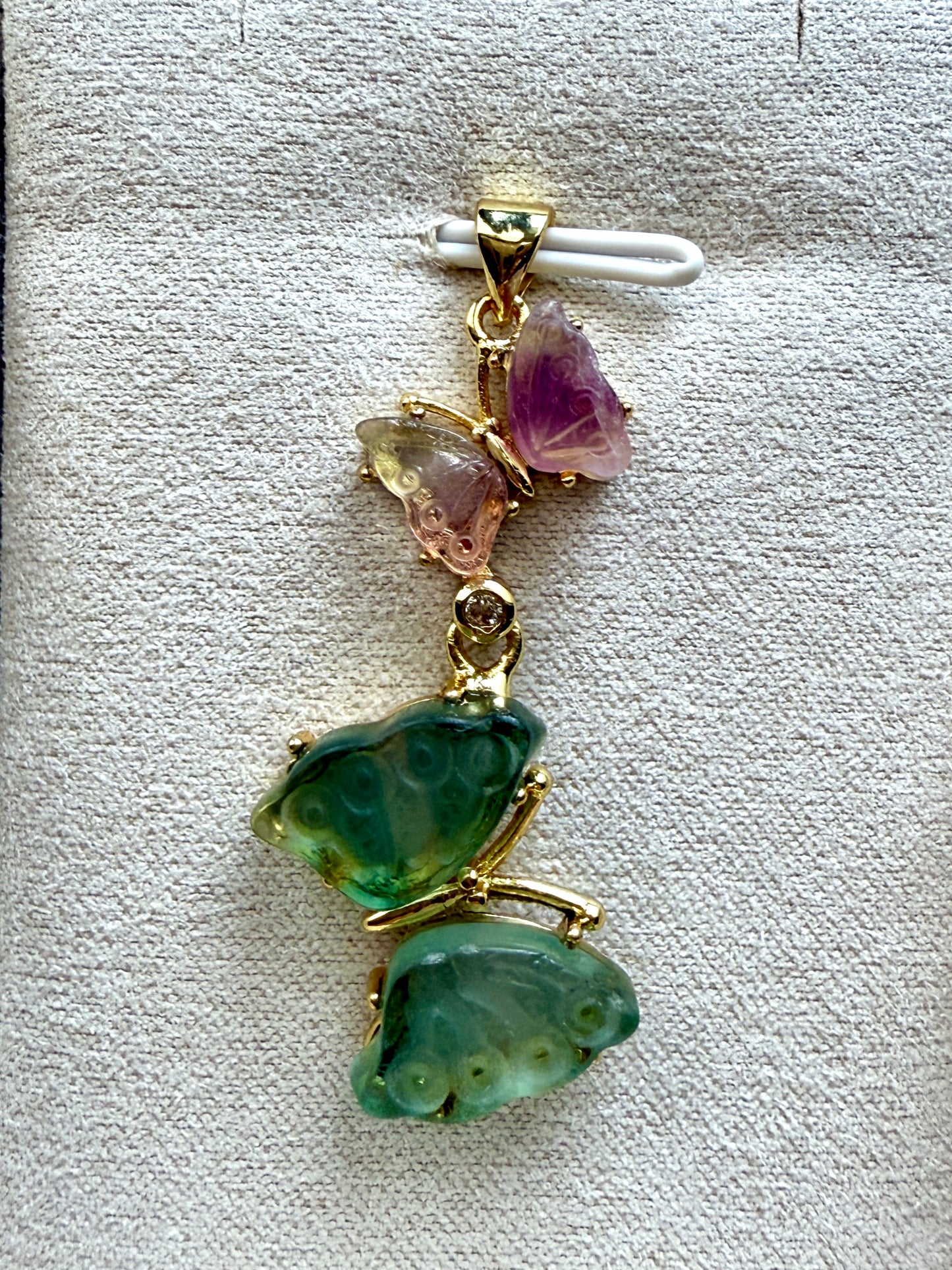 Pendentif en pierre naturelle semi précieuse