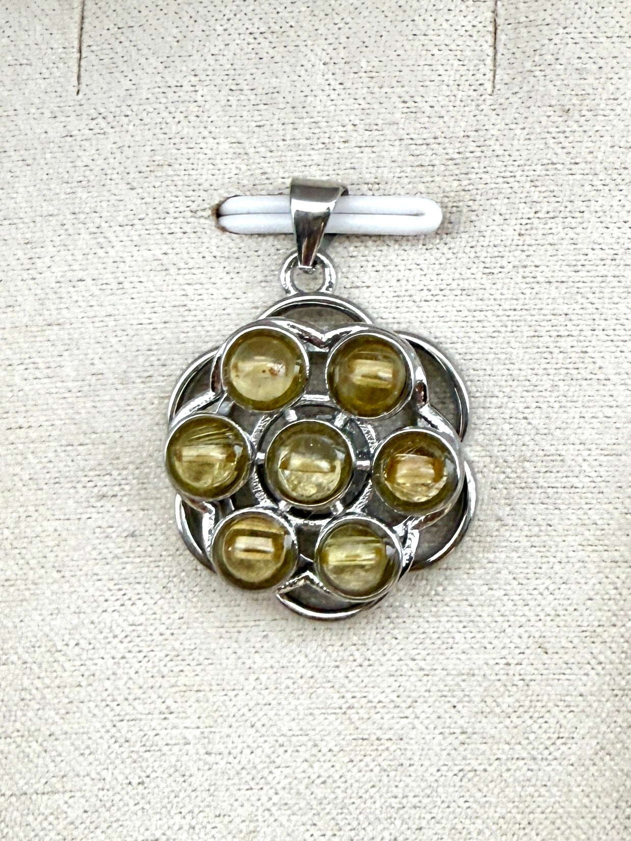 Pendentif en pierre naturelle semi précieuse