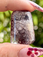 Cabochon quartz lodolite - quartz jardin pierre semi precieuse