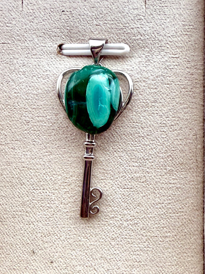 Pendentif en pierre naturelle semi précieuse