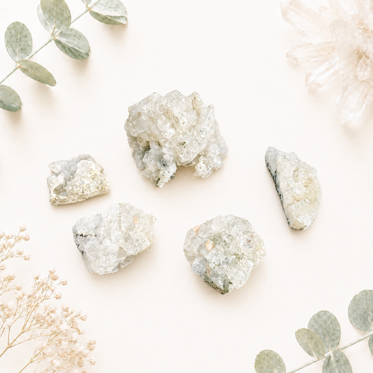 Apophyllite pierre brute pierre naturelle semi precieuse