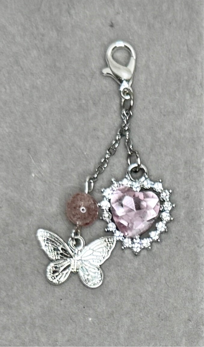 Charm’ant - kit lanière tourmaline violette or + 1 charm