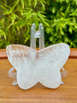 Papillon quartz cristal de roche pierre naturelle - imparfait