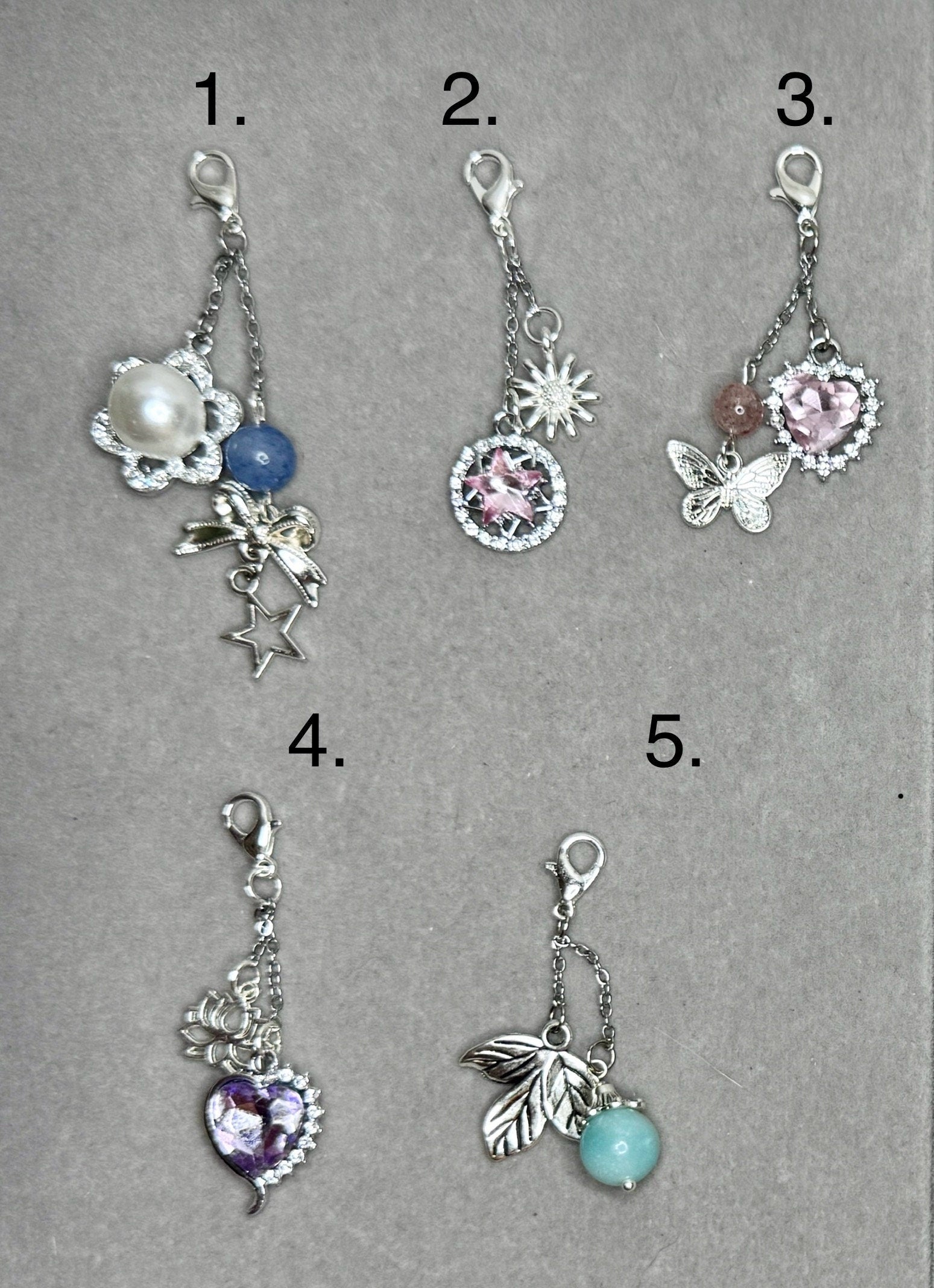 Charm’ant - kit lanière agate rose or + 1 charm