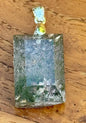 Pendentif en quartz lodolite - quartz jardin pierre semi précieuse