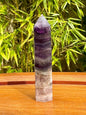 Tour en fluorite pierre semi precieuse