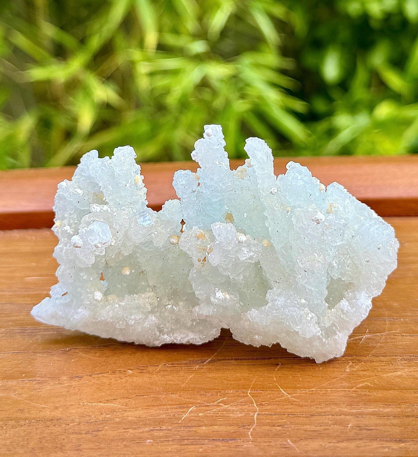 Prehnite pierre brute semi precieuse