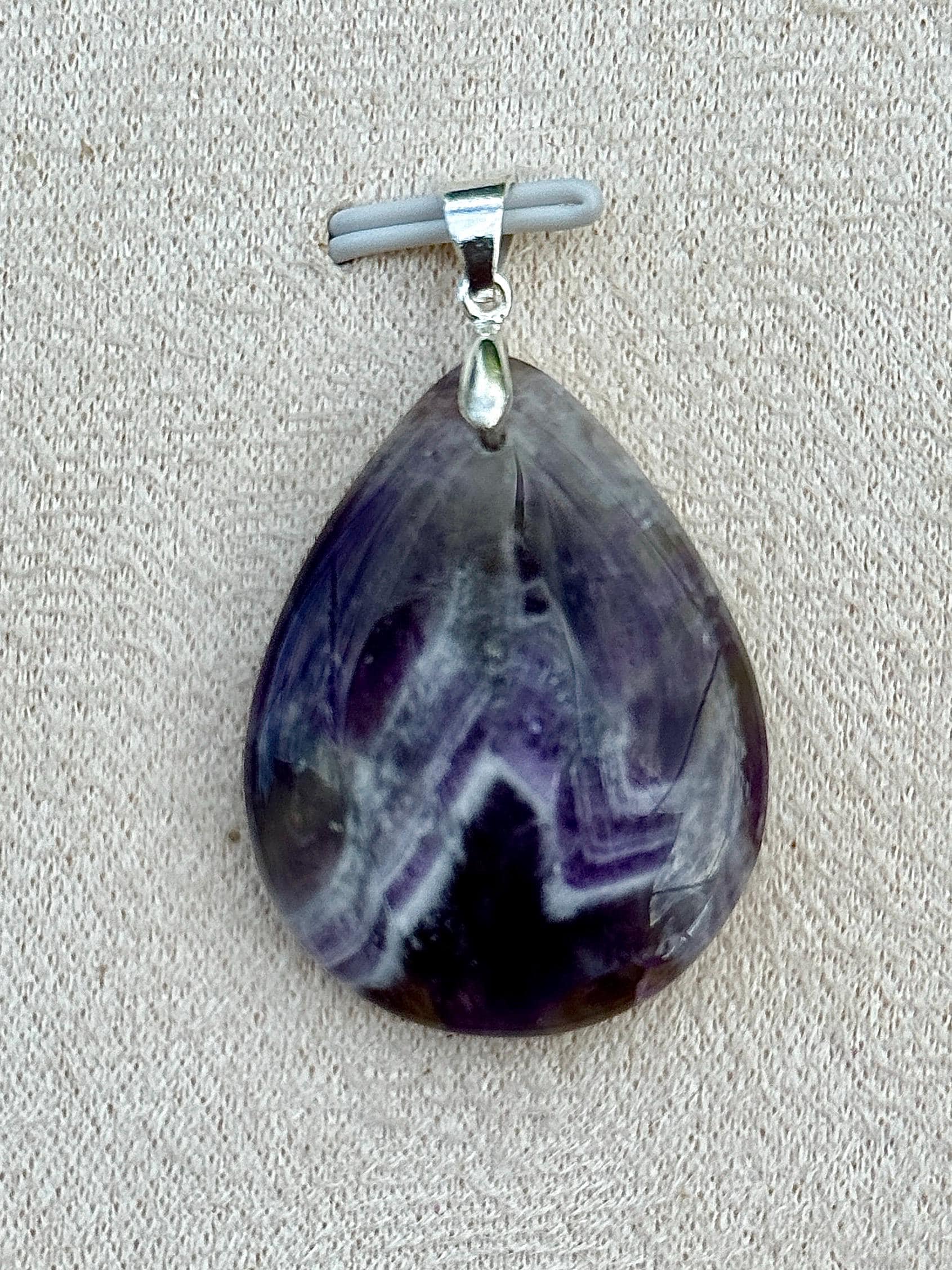 Pendentif amethyste pierre semi précieuse