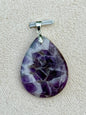 Pendentif amethyste pierre semi précieuse