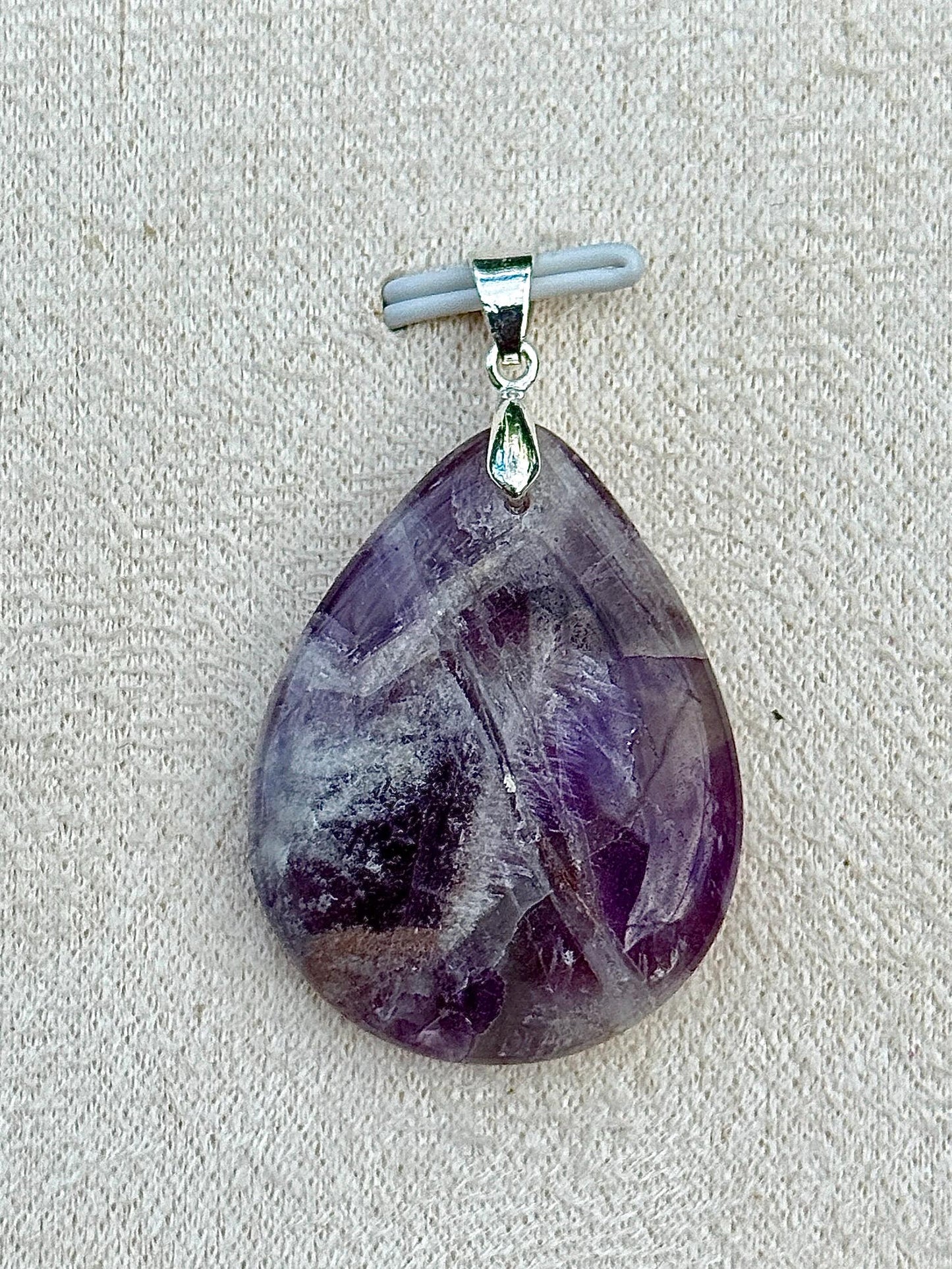 Pendentif amethyste pierre semi précieuse