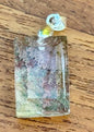 Pendentif en quartz lodolite - quartz jardin pierre semi précieuse