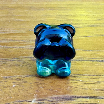 Mignonne mini figurine en fluorite pierre naturelle semi précieuses