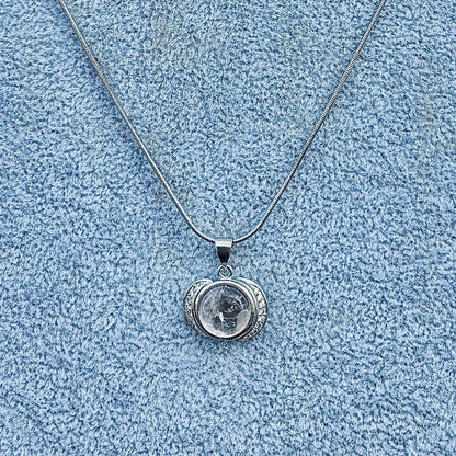 Collier pendentif en pierre naturelle semi précieuse