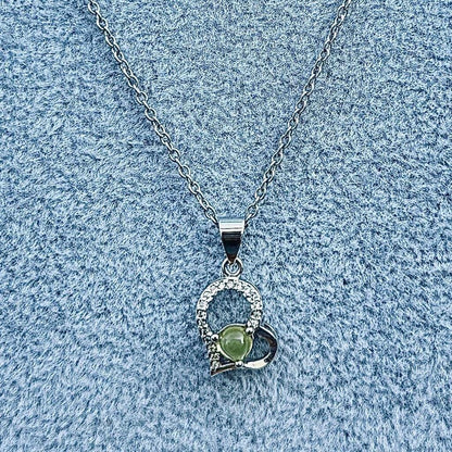 Collier pendentif en pierre naturelle semi précieuse