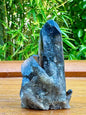 Spécimen de quartz noir brute pierre semi precieuse
