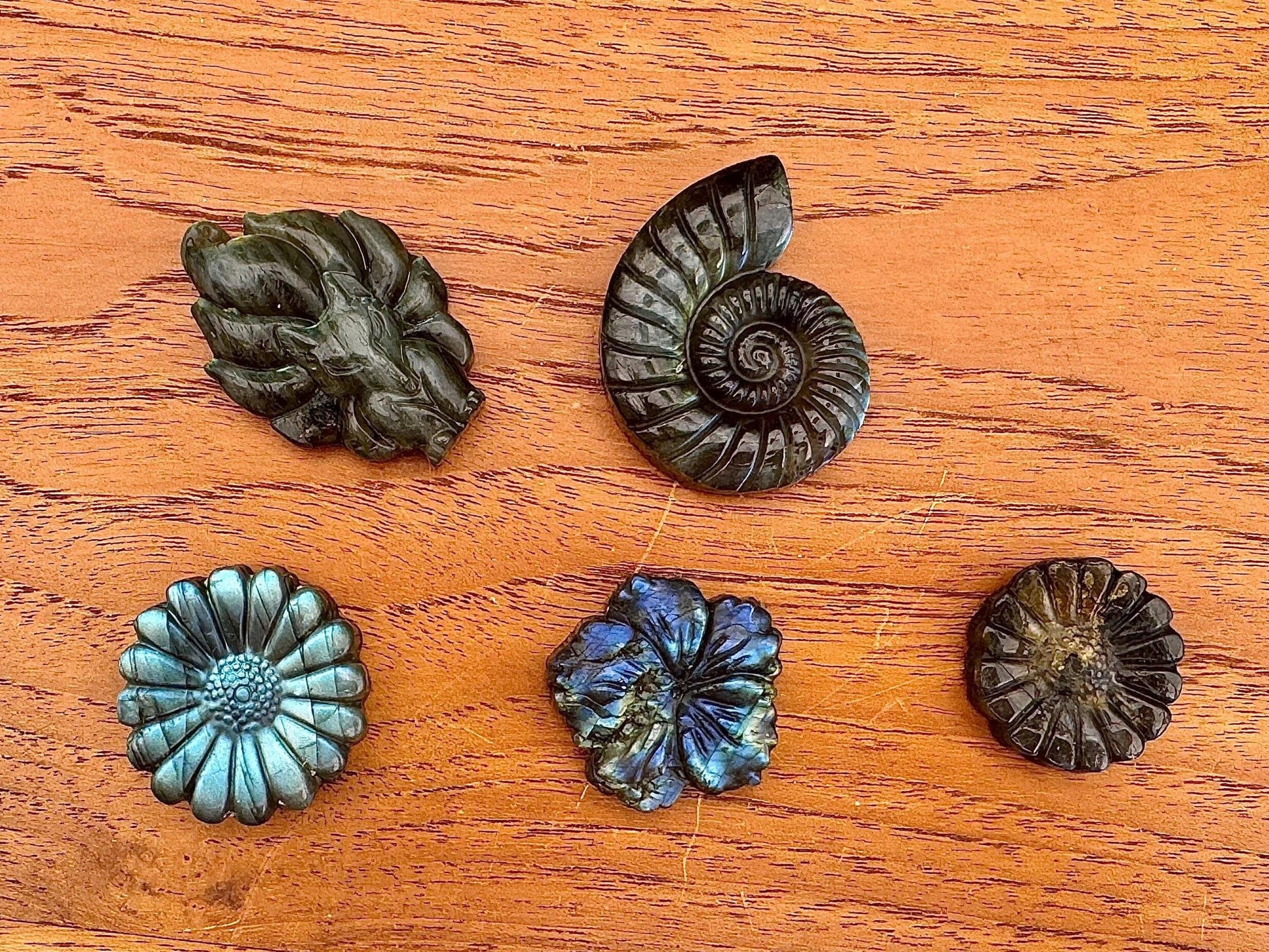 Décoration en labradorite pierre semi précieuses