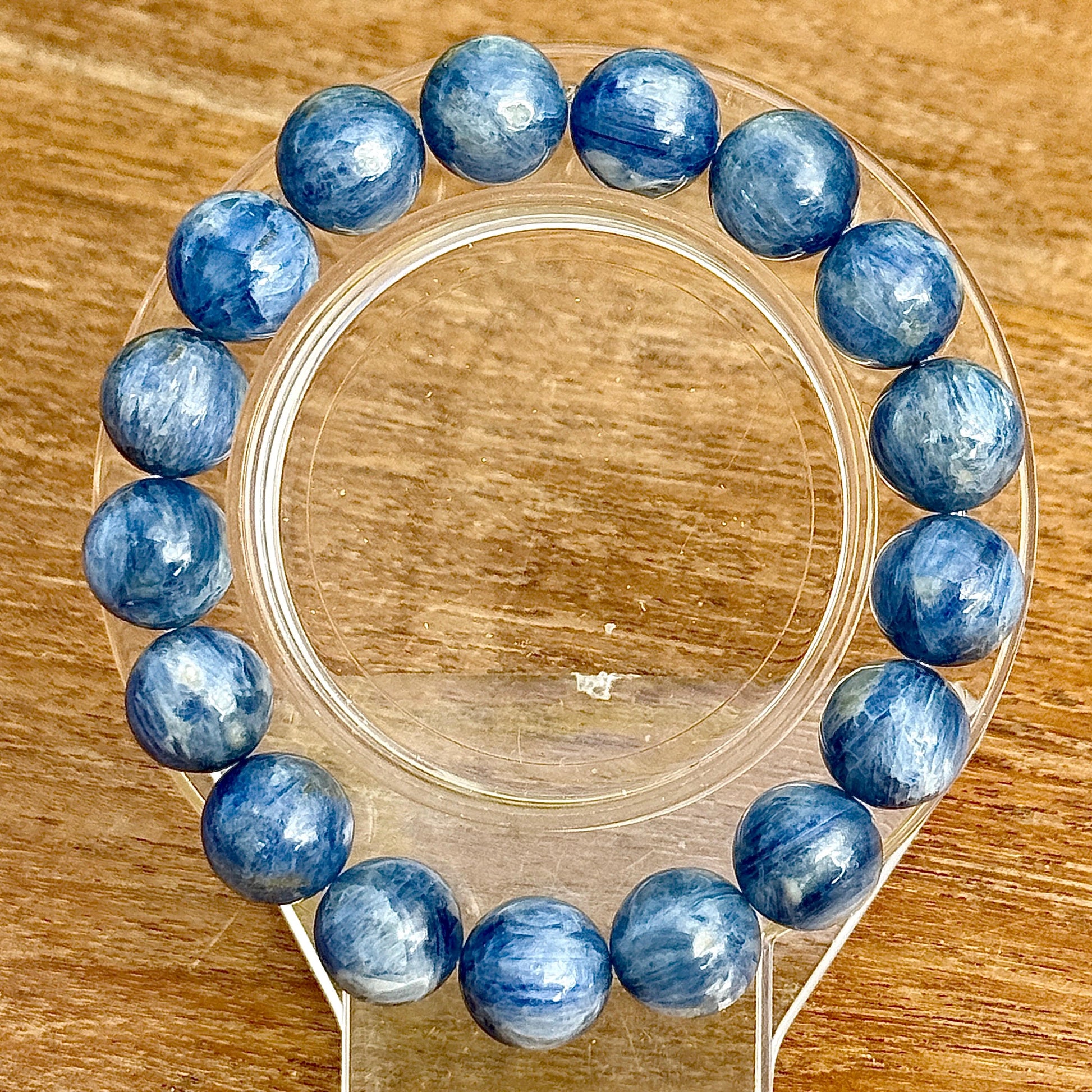 Bracelet en kyanite pierre naturelle semi précieuse