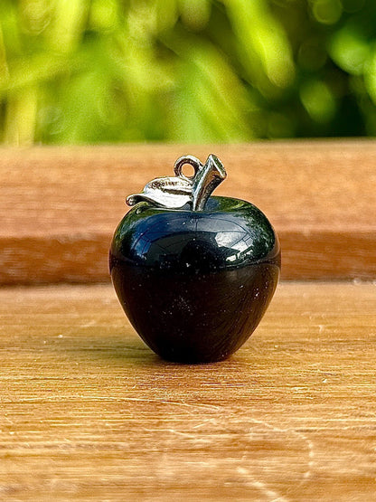 Mini pomme en pierre semi précieuses