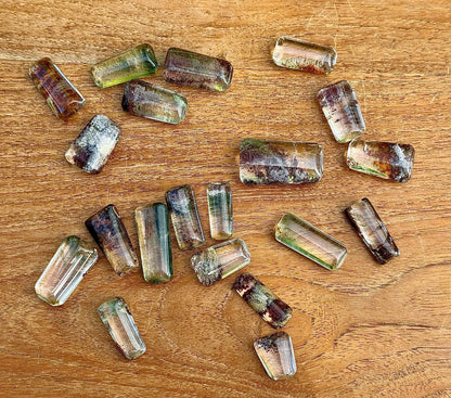 Cabochon quartz lodolite - quartz jardin pierre semi precieuse
