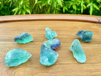 Morceau fluorite brute pierre semi precieuse