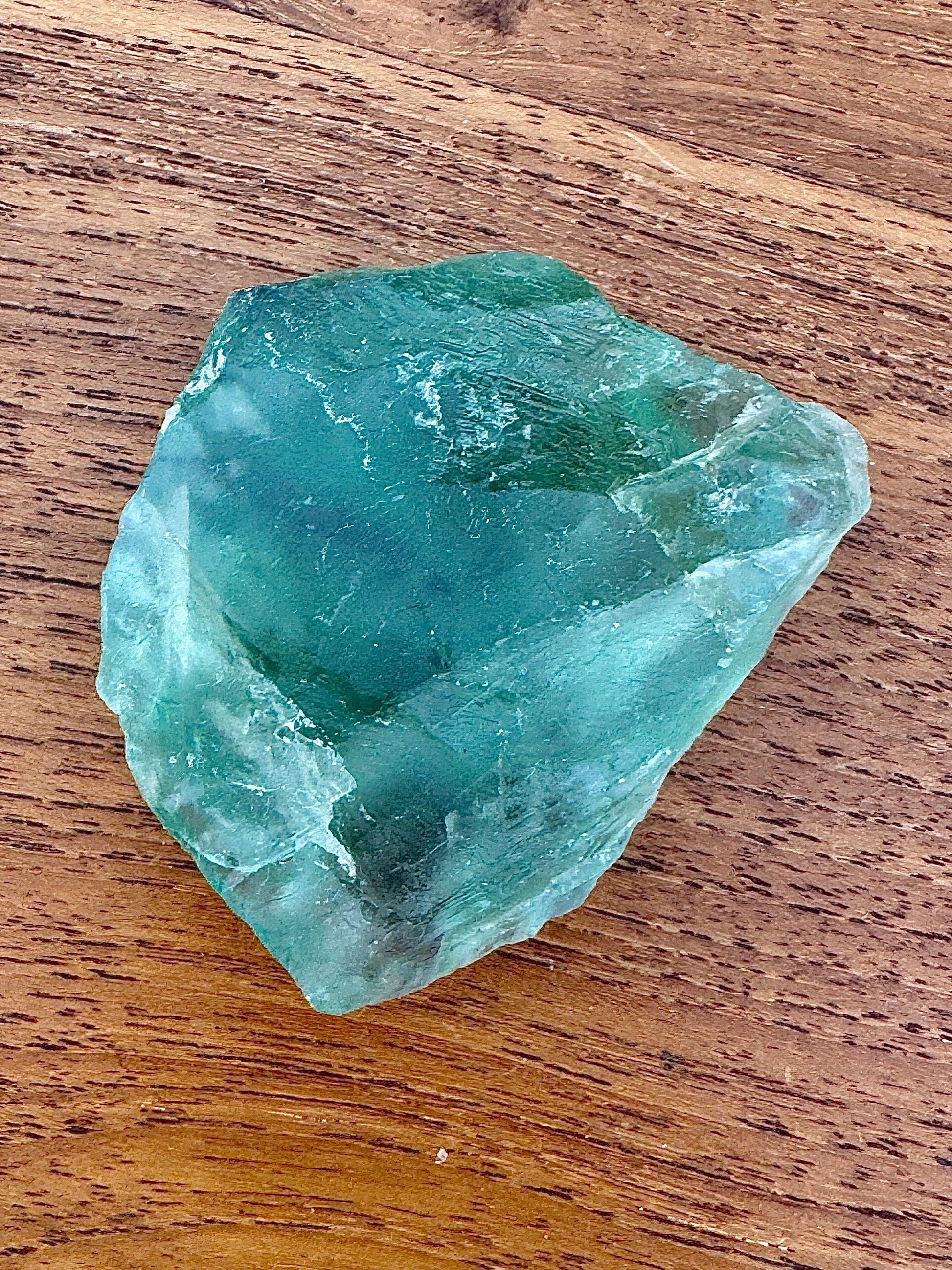 Morceau fluorite brute pierre semi precieuse