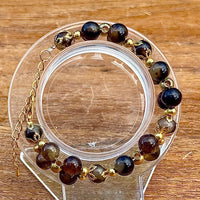 Bracelet agate pierre semi précieuse - Creation by L