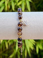 Bracelet agate pierre semi précieuse - Creation by L