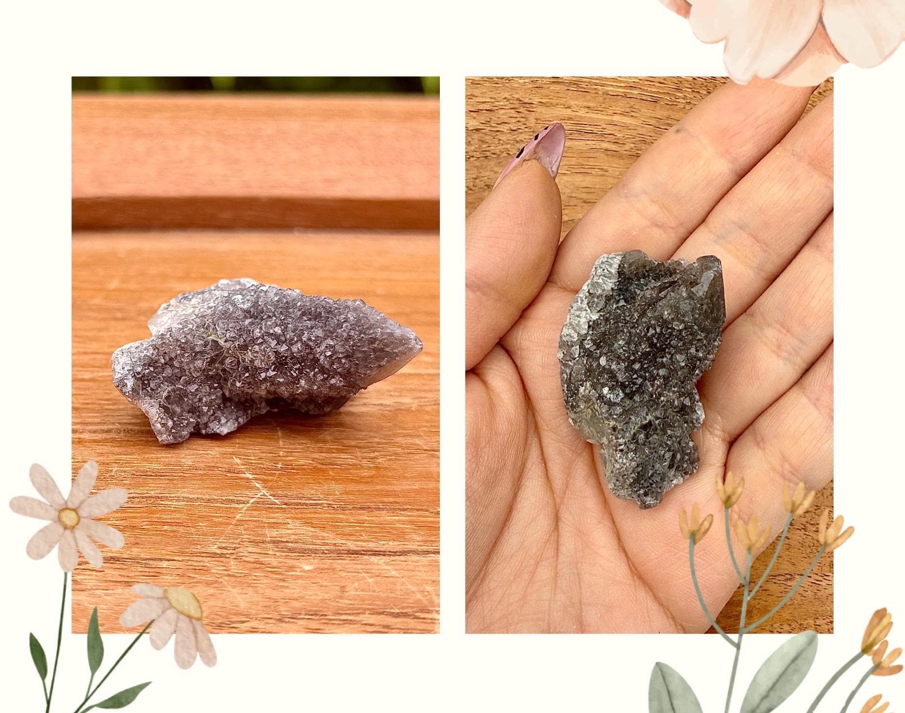 Rare quartz cactus - Spirit pierre semi precieuse
