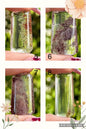 Cabochon quartz lodolite - quartz jardin pierre semi precieuse