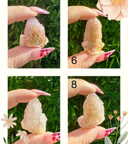 Rare amethyste cactus - cristal spirituel pierre naturelle semi precieuse
