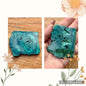 Spécimen de malachite pierre naturelle semi précieuse