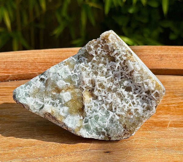 Fluorite sucre pierre brute pierre naturelle semi precieuse