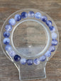 Bracelet en agate coloré pierre semi précieuse