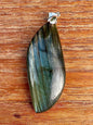 Pendentif en labradorite pierre naturelle semi précieuse