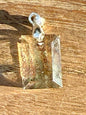 Pendentif en quartz lodolite - quartz jardin pierre semi précieuse