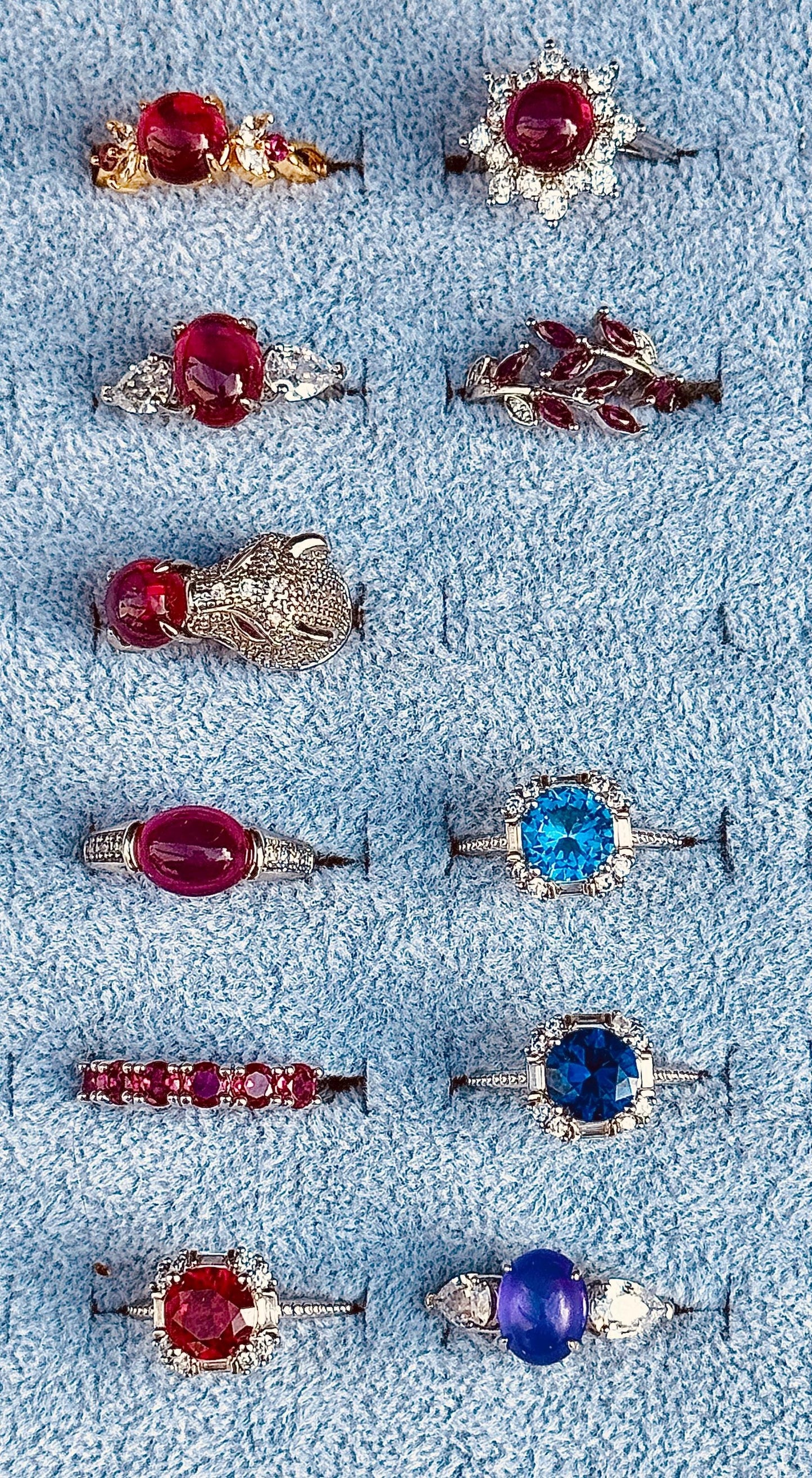 Bague en pierre semi précieuse