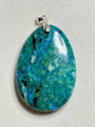 Pendentif en phœnix pierre naturelle semi précieuse