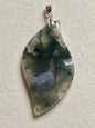 Pendentif agate mousse