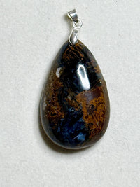 Pendentif pietersite pierre naturelle semi précieuse