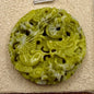 Pendentif en jade sculptée pierre naturelle semi précieuse