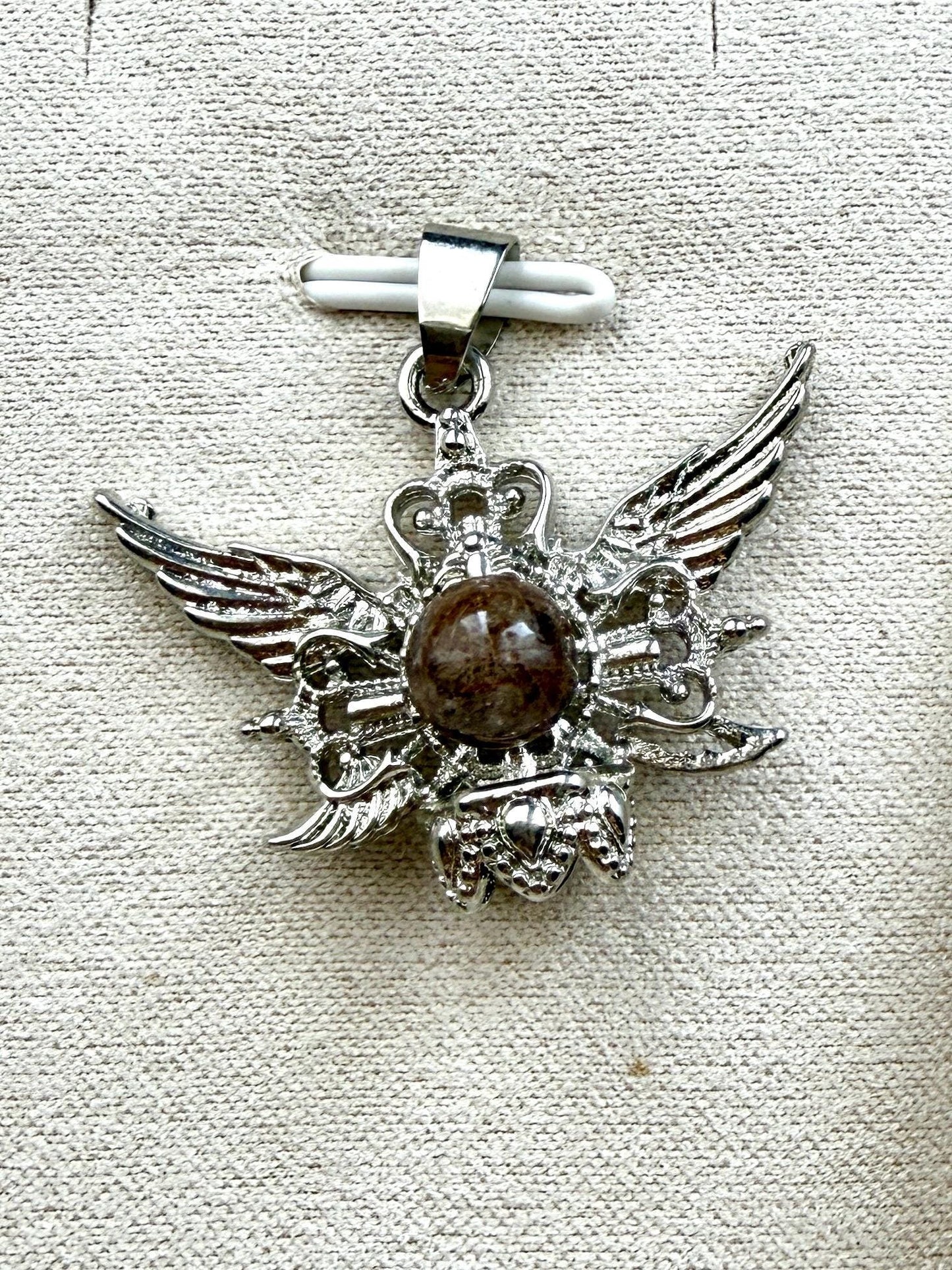 Pendentif en pierre naturelle semi précieuse