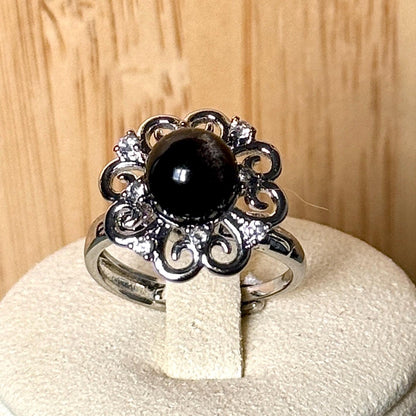 Bague anti-stress pierre naturelle semi precieuse