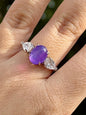 Bague en pierre précieuse