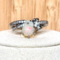 Bague opale pierre semi précieuse