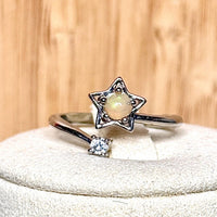Bague opale pierre semi précieuse