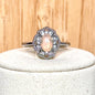 Bague opale pierre semi précieuse