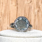 Bague fluorite pierre semi précieuse