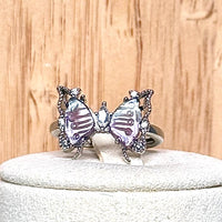 Bague fluorite pierre semi précieuse
